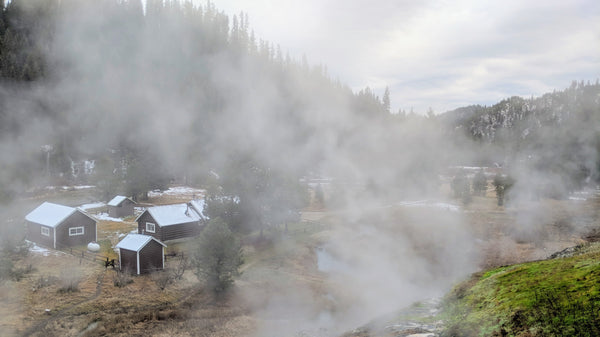 Boiling Hot Springs Cabin, Idaho