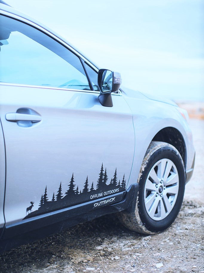 Pine Tree Forest Decals