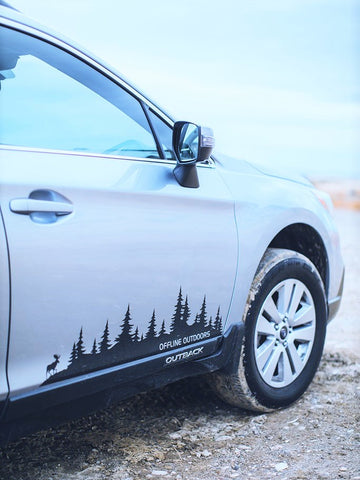 Pine Tree Forest Decals