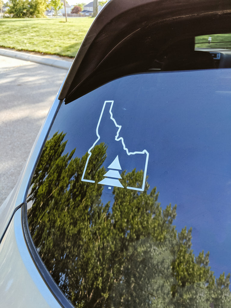 Idaho Tree Decal